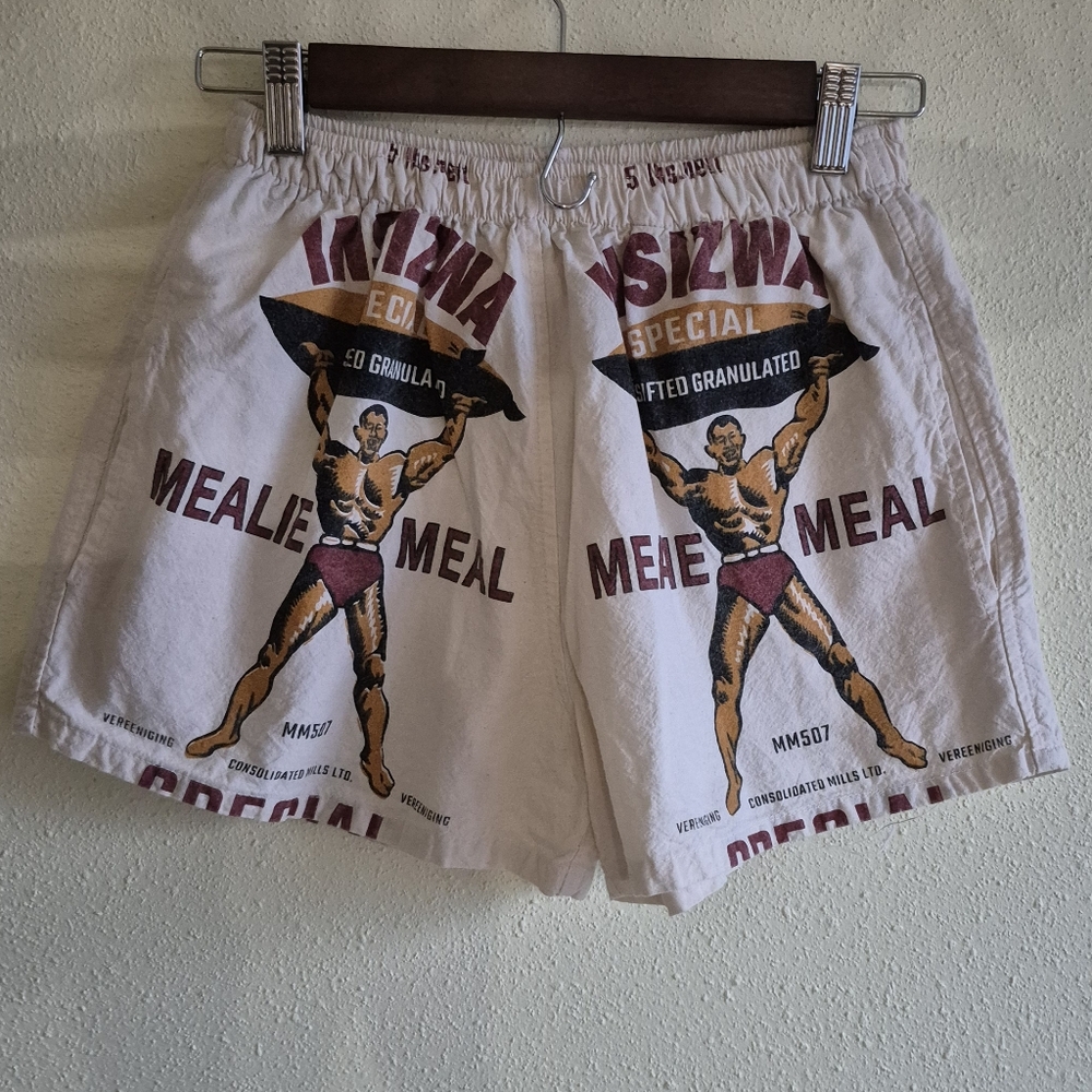 Feedsack Mealie Meals Shorts Womens Size Small